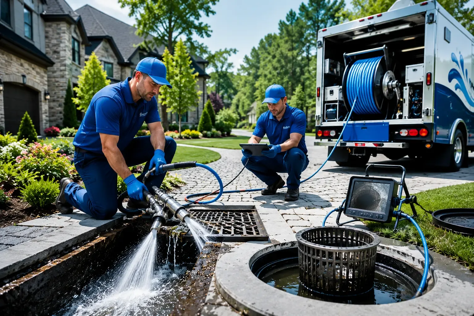 Local outdoor drain cleaning professionals in Belle Center, OH